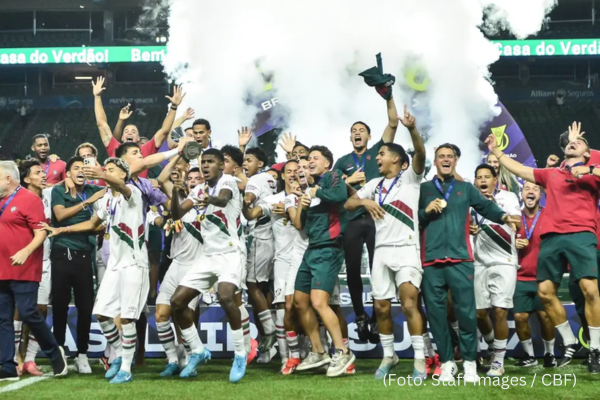 Fluminense conquista bicampeonato do Brasileirão Sub-17 com vitória sobre o Palmeiras