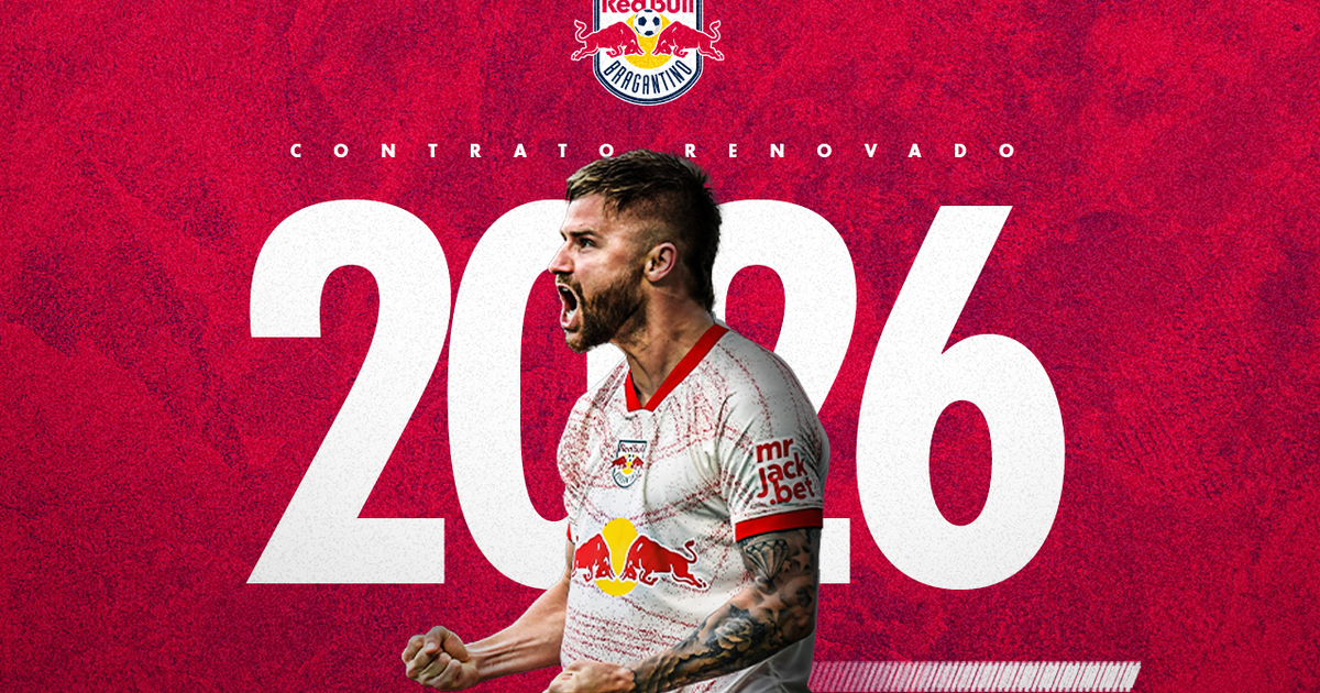 Red Bull Bragantino anuncia renovação de Eduardo Sasha