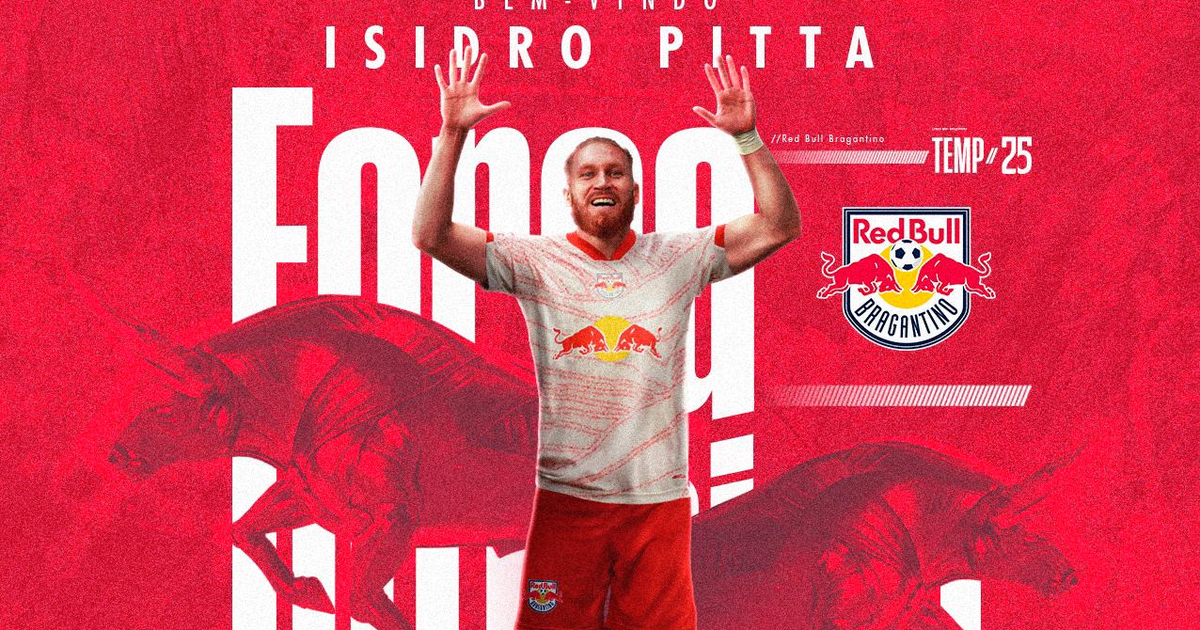 Red Bull Bragantino anuncia a contratação do paraguaio Isidro Pitta