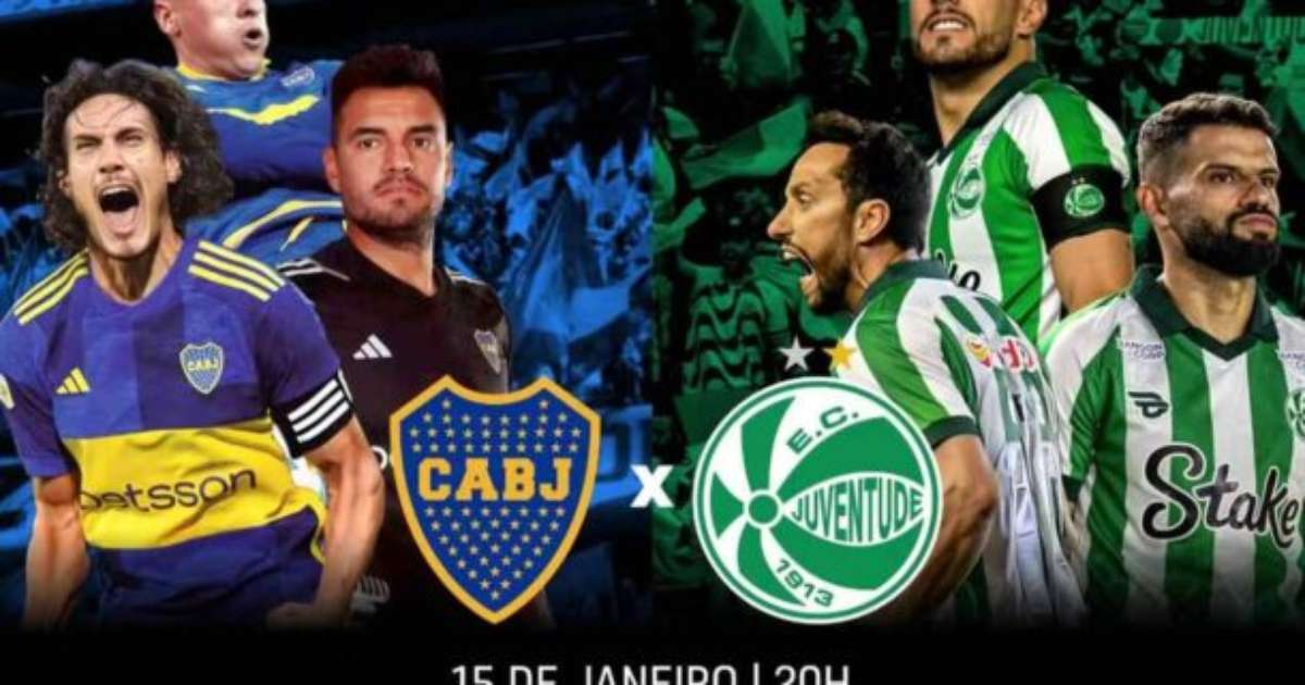 Juventude anuncia amistoso contra o Boca Juniors na Argentina