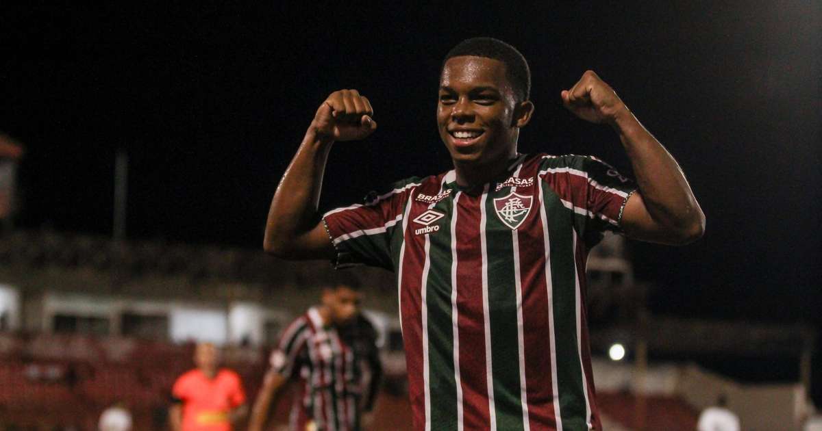 Com dois gols de João Lourenço, o Fluminense vence a Inter de Limeira na estreia da Copa São Paulo de Futebol JR