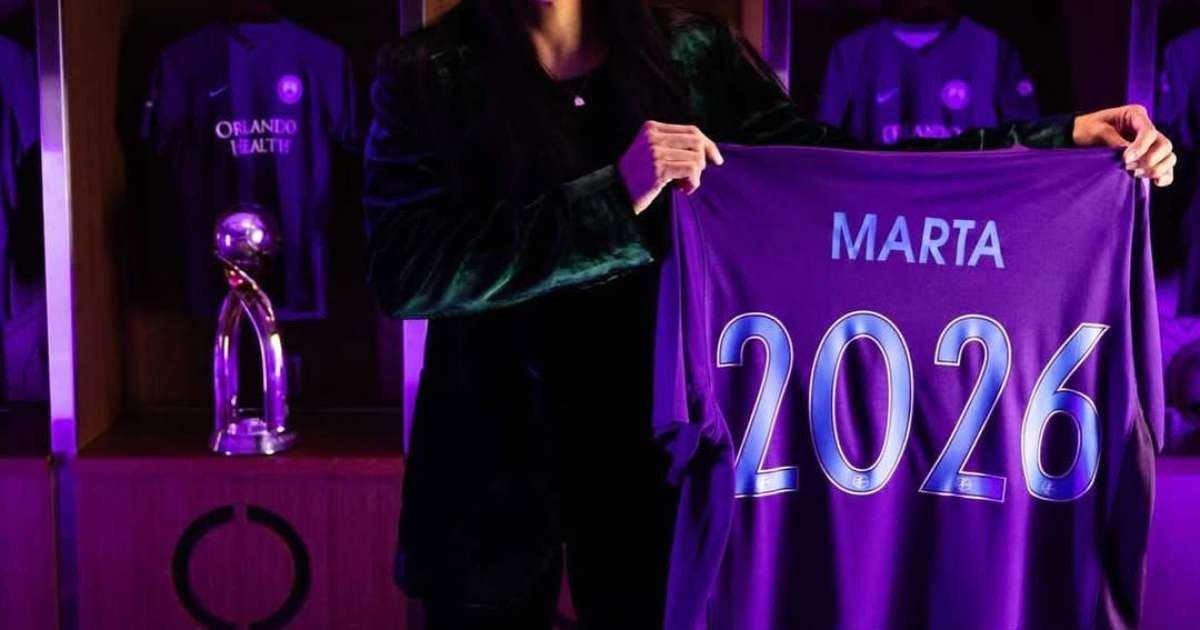 Marta renova contrato com Orlando Pride: a rainha do futebol feminino fica até 2026