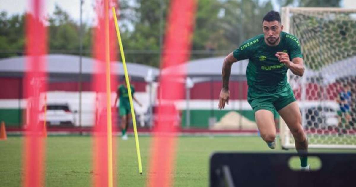 Juan Freytes é mais um reforço a treinar no Fluminense