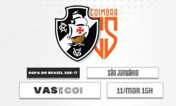 Vasco e Coimbra se Enfrentam em São Januário pela Copa do Brasil Sub-17: Expectativa e Emoção nas Categorias de Base